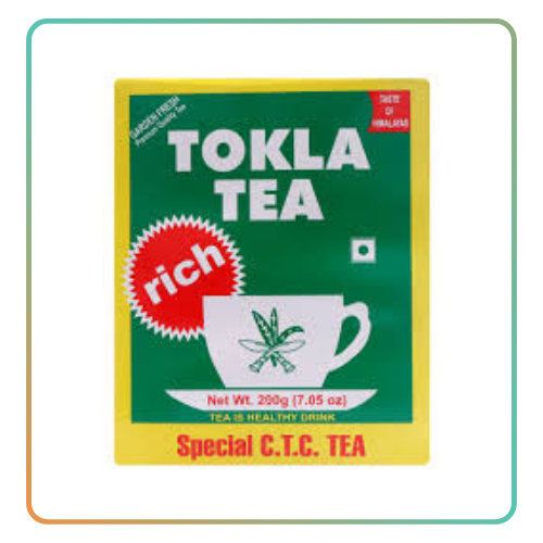 TOKLA - plain tea 200gms